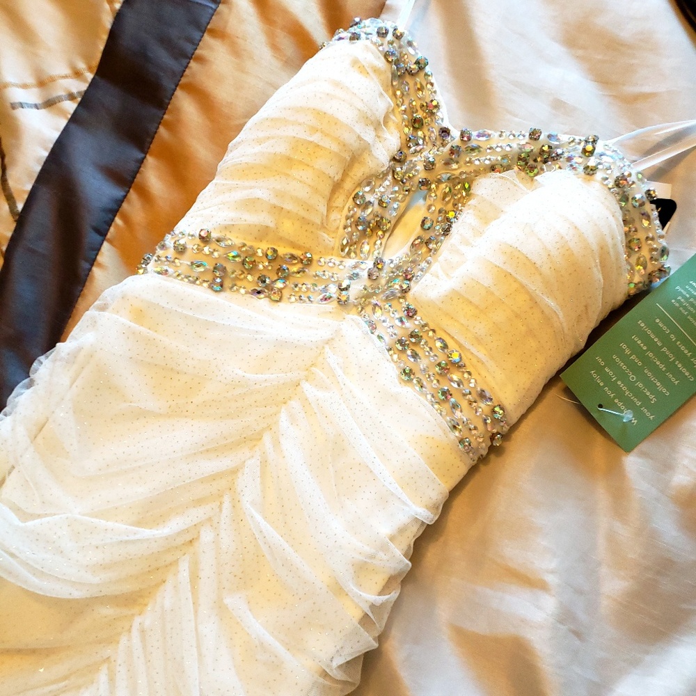 NWT Ivory/Gown Mermaid Style Gown